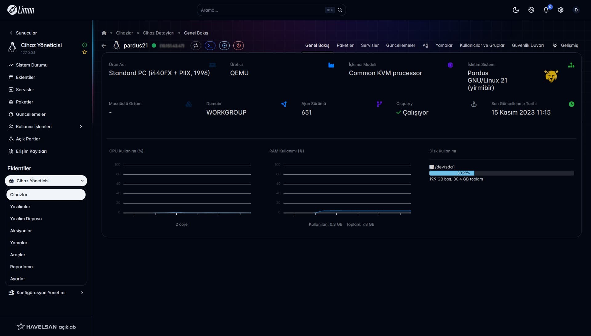 Liman Merkezi Yönetim Sistemi