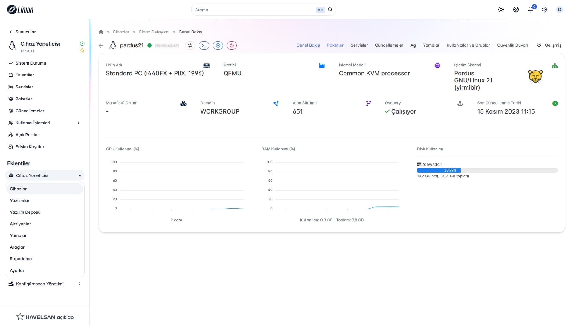 Liman Merkezi Yönetim Sistemi