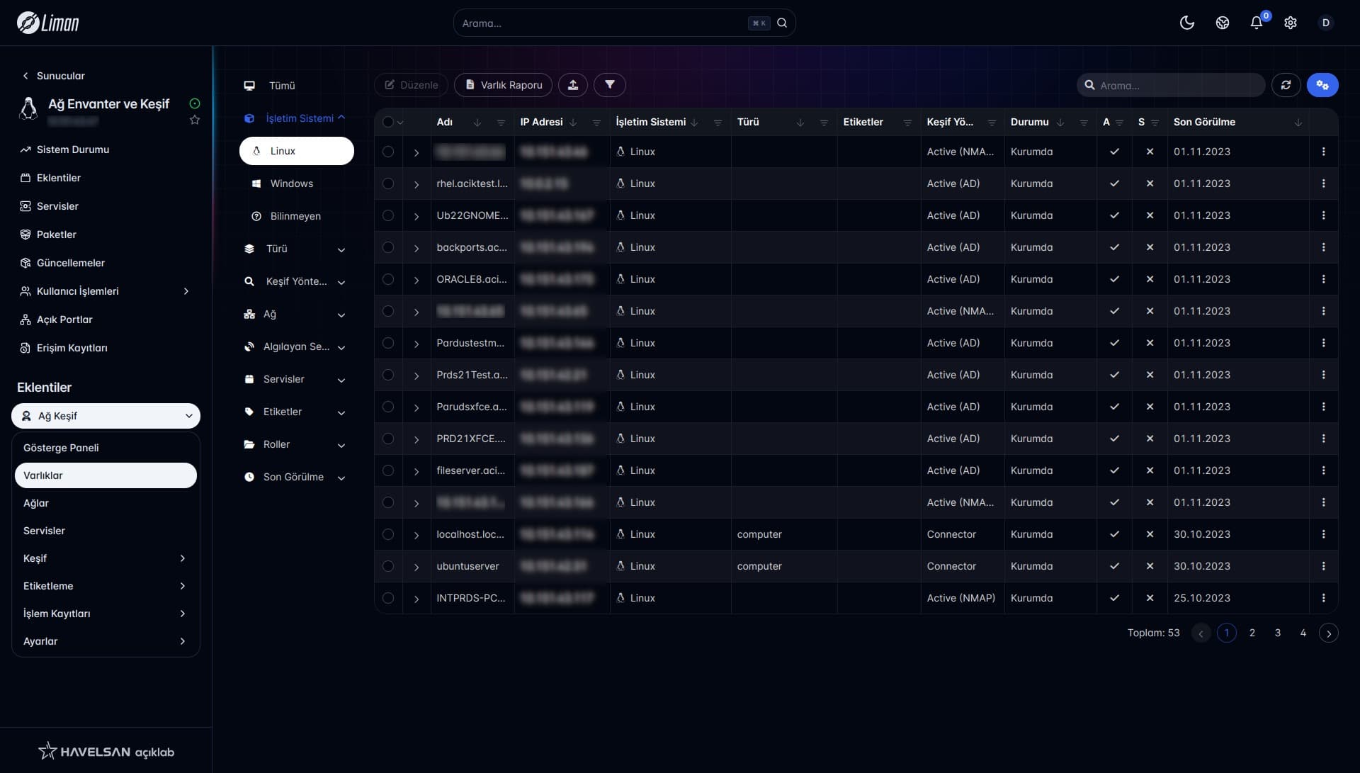 Ağ Keşif Eklentisi