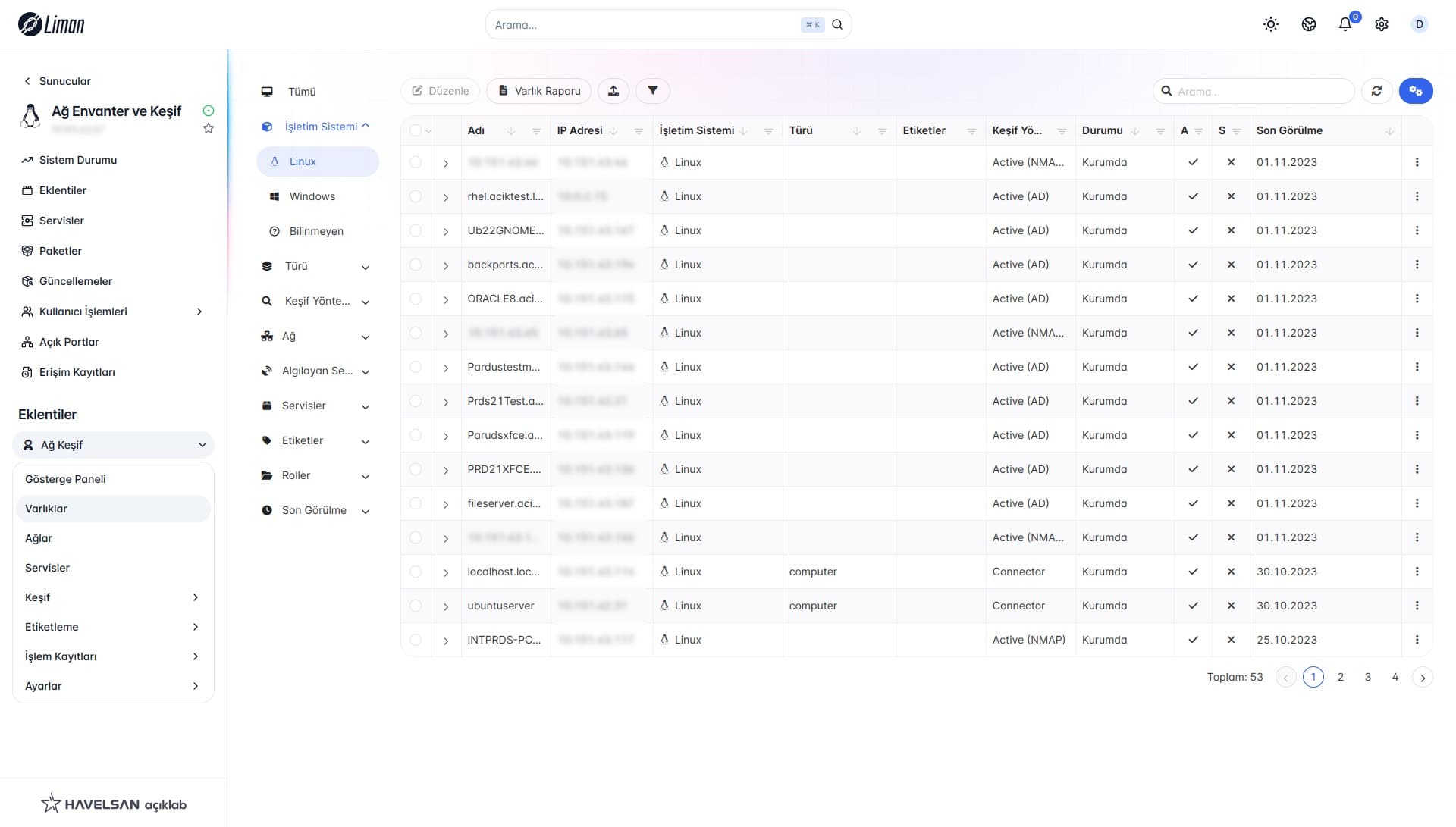 Ağ Keşif Eklentisi