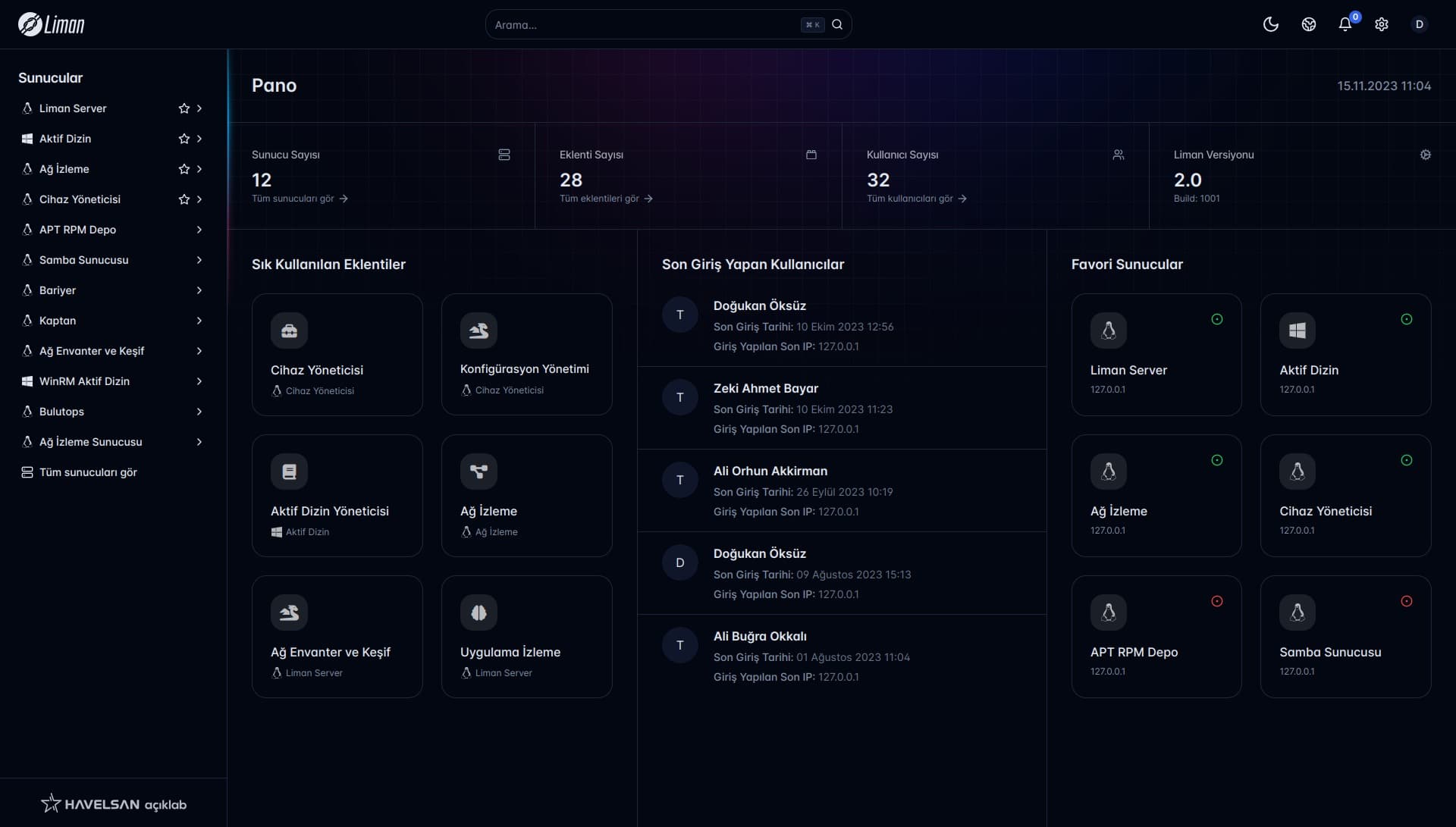 Liman Merkezi Yönetim Sistemi